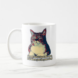 Funny grumpy cat meme für kitty besitzer und liebh kaffeetasse