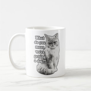 Funny grumpy cat meme für kitty Liebhaber und Besi Kaffeetasse