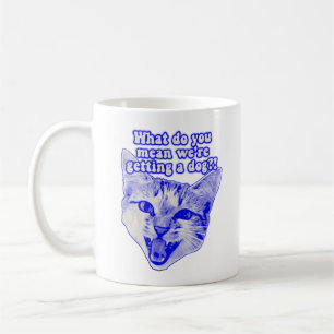 Funny grumpy cat meme für kitty und cat Liebhaber Kaffeetasse