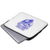 Funny grumpy cat meme für kitty und cat Liebhaber Laptopschutzhülle (Vorne Knopf)