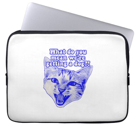 Funny grumpy cat meme für kitty und cat Liebhaber Laptopschutzhülle (Vorderseite)