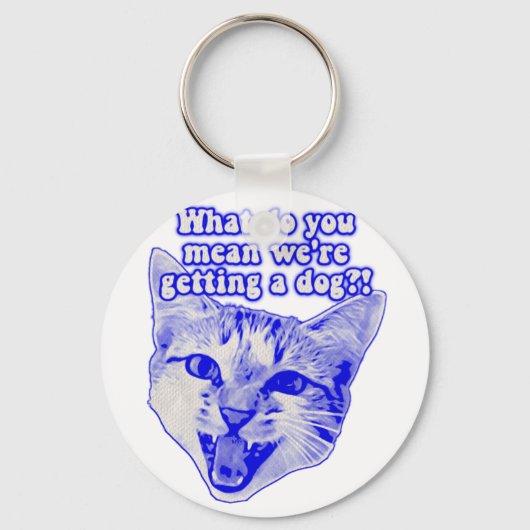 Funny grumpy cat meme für kitty und cat Liebhaber Schlüsselanhänger (Vorderseite)