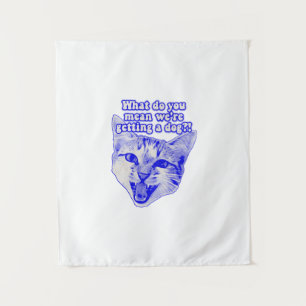 Funny grumpy cat meme für kitty und cat Liebhaber Wandteppich