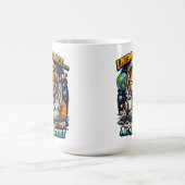 Funny Grumpy Cat, Need More Space And More Coffee Kaffeetasse (Mittel)