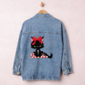 Funny Grumpy Cat O Christmas Tree Jeansjacke (Hangar)