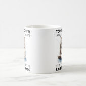 Funny Grumpy Cat Quote Kaffeetasse (Mittel)