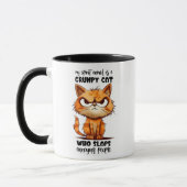 Funny Grumpy Cat Tasse (Links)