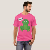 Funny Grumpy Frog Amphibian Toad Frogs Spaß Anima T-Shirt (Vorne ganz)