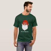 Funny Grumpy Gnome Face T - Shirt (Vorne ganz)