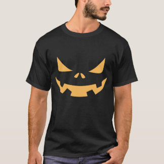Funny Grumpy Halloween Pumpkin Design Männer Fraue T-Shirt
