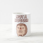 Funny Grumpy Igel nicht umsonst Kaffeetasse (Mittel)