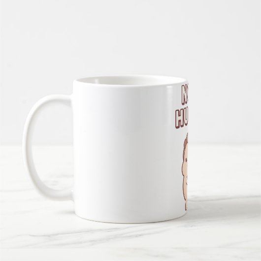 Funny Grumpy Igel nicht umsonst Kaffeetasse (Links)