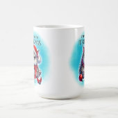 Funny Grumpy Mad Kitty Christmas | Coffee Mug Kaffeetasse (Mittel)