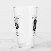 Funny Grumpy Man Lawn Bowler, Glas (Rechts)