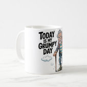 Funny/Grumpy Old Man Kaffeetasse (Vorderseite Links)