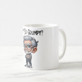 Funny/Grumpy Old Man Kaffeetasse (VorderseiteRechts)