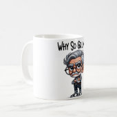 Funny/Grumpy Old Man Kaffeetasse (Vorderseite Links)