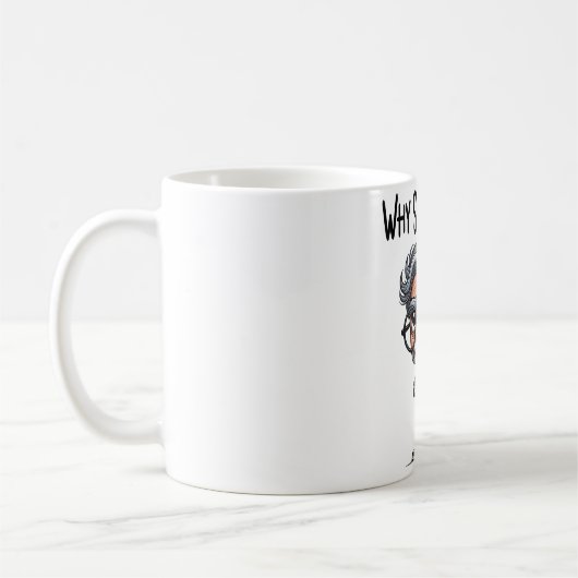 Funny/Grumpy Old Man Kaffeetasse (Links)