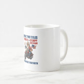 Funny Grumpy Old Man Veteran Motorrad Kaffeetasse (VorderseiteRechts)