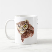 Funny Grumpy Owl Keine solche Sachen, zu viele Büc Tasse (Links)