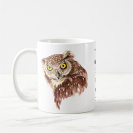 Funny Grumpy Owl Keine solche Sachen, zu viele Büc Tasse
