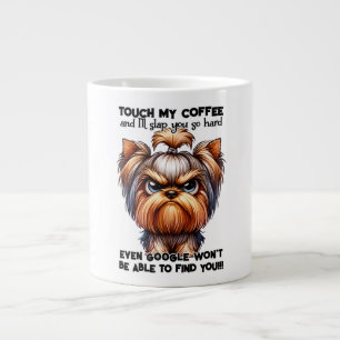 Funny Grumpy Yorkshire Terrier Dog Tasse