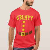 Funny Grumpy Zwerg Kostüme Familie Matching Klasse T-Shirt (Vorderseite)