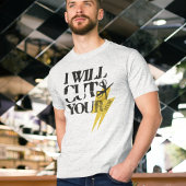 Funny Grunge Hair Stylist Friseur Phrase T-Shirt
