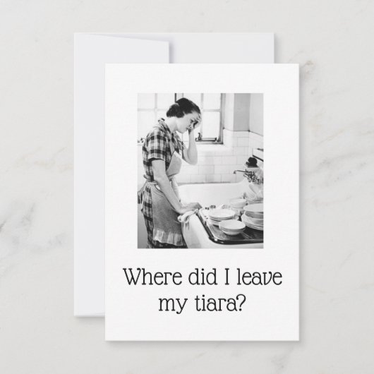 Funny Grußkarte (Vorderseite)