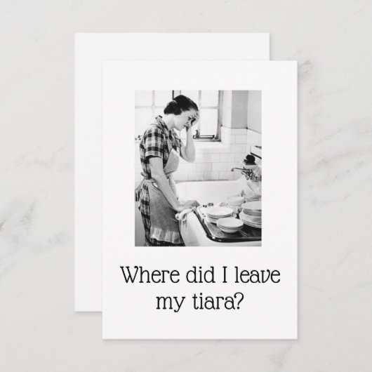 Funny Grußkarte (Vorne/Hinten)