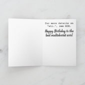 Funny Grußkarte Geburtstag Multidoerist Karte (Innenseite)