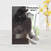 Funny Grußkarte Karte (Gelbe Blume)