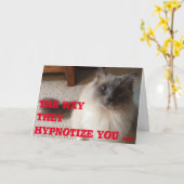 Funny Grußkarte Karte (Gelbe Blume)