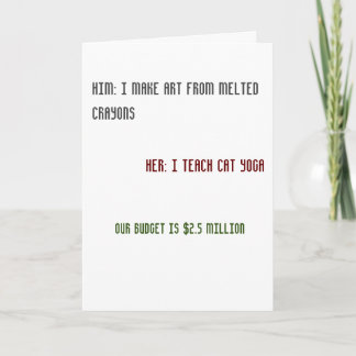 Funny Grußkarte Karte