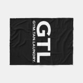 Funny Gtl Gift - Funny Gym Tan Laundry New Jersey  Fleecedecke (Vorderseite (Horizontal))