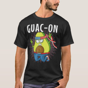 Funny Guac-On Rock Hands AvocadoCute Guacamole Pub T-Shirt