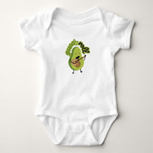Funny Guac und Roll Avocado Baby Body Anzug Strampler