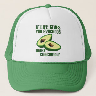 Funny Guacamole Avocado Joke Truckerkappe