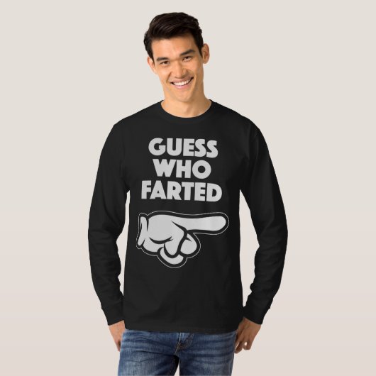 Funny Guess, der diesen Typ angefallen hat T-Shirt (Vorne ganz)