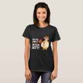 Funny Guess What_ Chicken Butt! Graphic Design  T-Shirt (Vorne ganz)