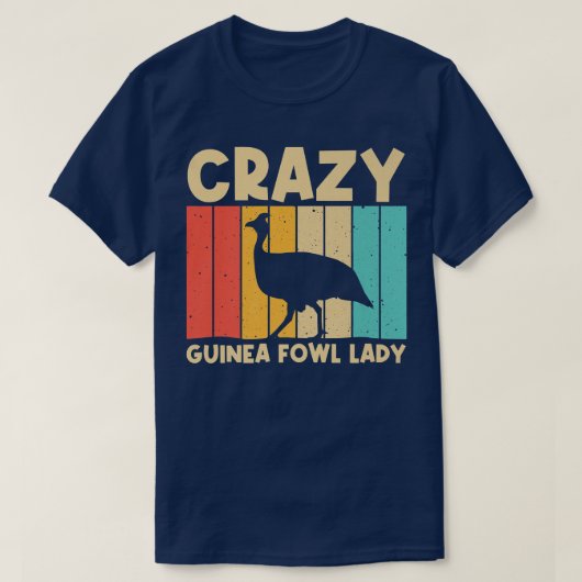Funny Guinea Fowl Design for Women Girls Guinea Er T-Shirt (Design vorne)
