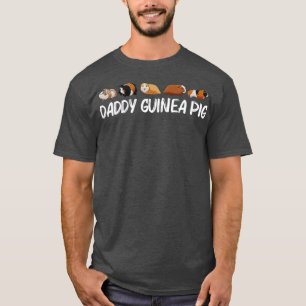 Funny Guinea Pig Art For Men Dad Rodent Animal Gui T-Shirt