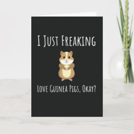 Funny Guinea Pig Cards Humorous Pet Animal Karte