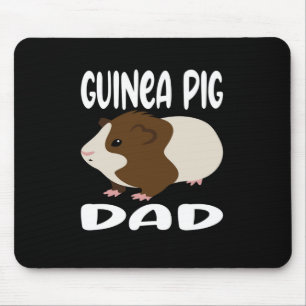 Funny Guinea Pig Dad Cute Pet Cool Pet Lover Mousepad