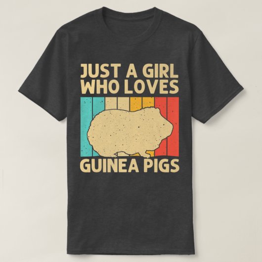 Funny Guinea Pig für Mädchen Kid Potato Pet Lover T-Shirt (Design vorne)