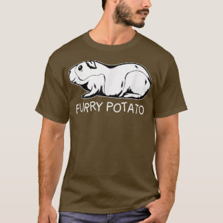 Funny Guinea Pig Furche Potato Kinder Männer Fraue T-Shirt