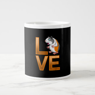 Funny Guinea Pig Lover Geschenk Frauen Männer Jumbo-Tasse