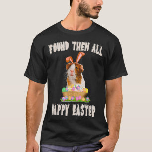 Funny Guinea Pig mit niedlichem Bunny Ost Osterhas T-Shirt