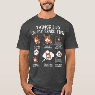 funny guinea pig  srcastic humor guinea pig pet lo T-Shirt
