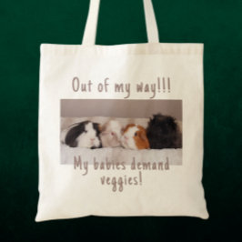 Funny Guinea Pig Tote Beutel individuell anpassbar Tragetasche